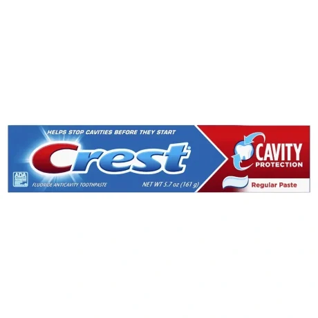 Pasta de dinti Crest Cavity protection, Regular paste, pasta de dinti impotriva cariilor, marca crest